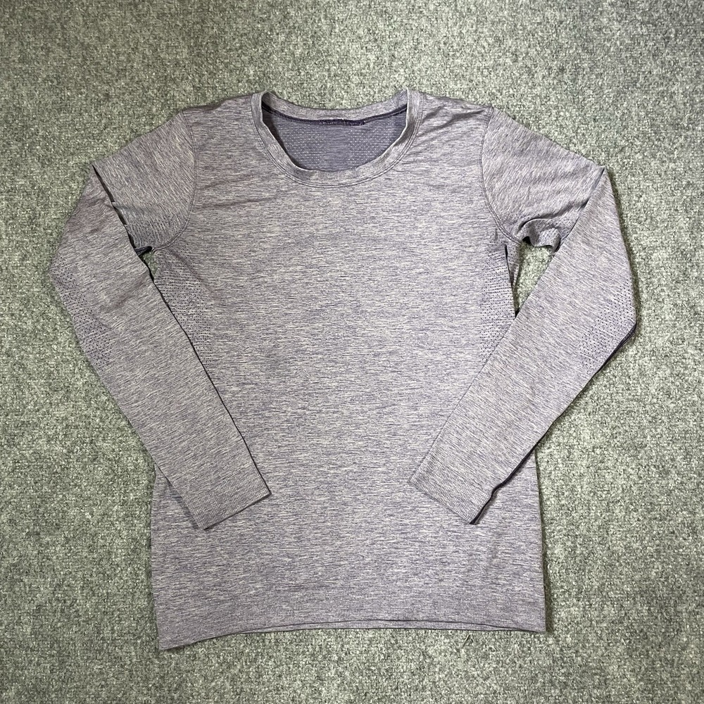 Lululemon Swiftly Tech Long Sleeve Shirt Men's Size Medium* Purple Tech Apparel